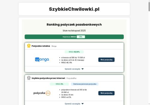 szybkiechwilowki.pl