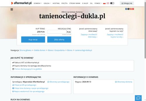 tanienoclegi-dukla.pl