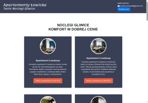 tanienoclegigliwice.pl