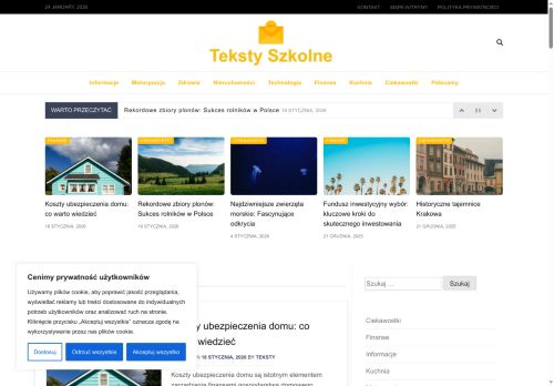 tekstyszkolne.pl