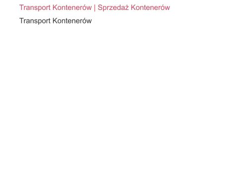 transportkontenerow.pl