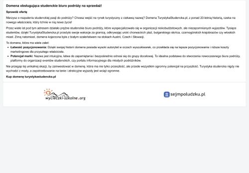 turystykastudencka.pl