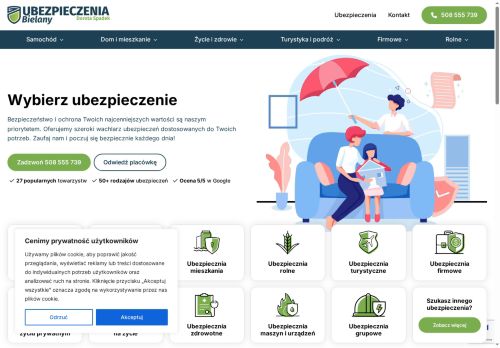 ubezpieczeniabielany.com