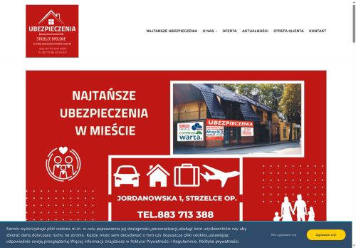 ubezpieczeniastrzelce.pl