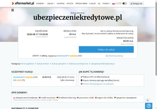 ubezpieczeniekredytowe.pl