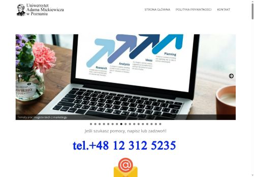 uniwersytetadamamickiewiczawpoznaniu.pl