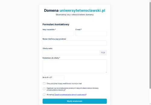 uniwersytetwroclawski.pl