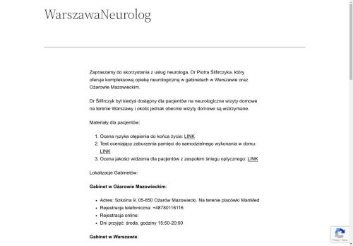 warszawaneurolog.pl