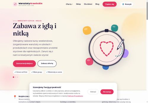 warsztatykrawieckie.pl