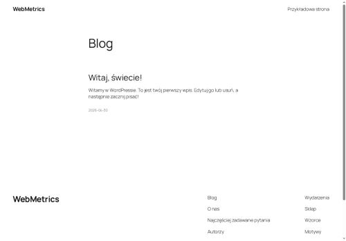 webmetrics.pl