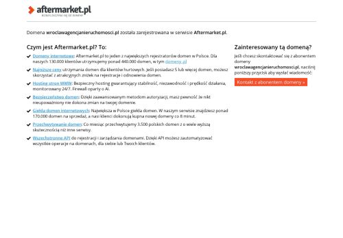 wroclawagencjanieruchomosci.pl