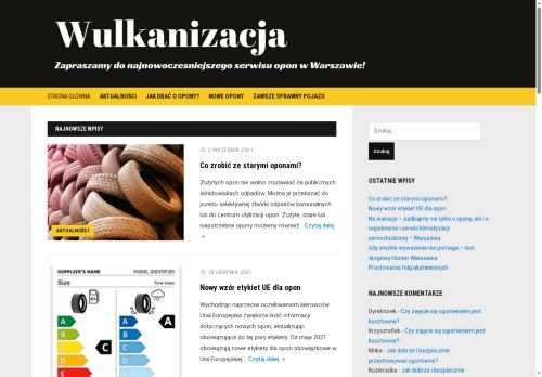 wulkanizacjawarszawa.com.pl