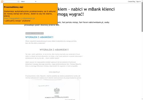 wygralem-z-mbankiem.blogspot.com