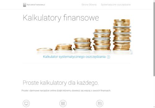 wyliczeniafinansowe.pl