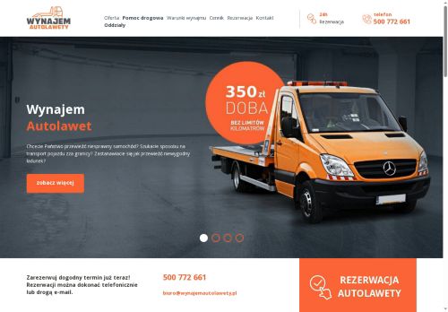 wynajemautolawety.pl