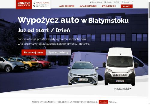 wypozyczalnia.konrys.pl