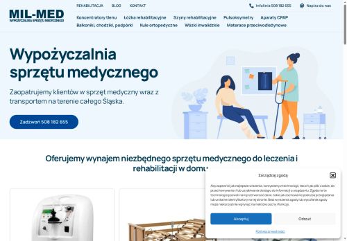 wypozyczalniamilmed.pl