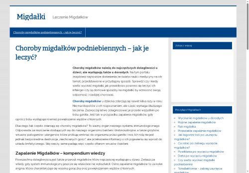 zdrowemigdalki.net.pl