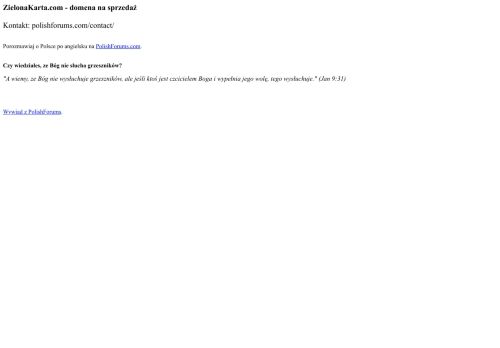 zielonakarta.com