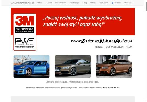 zmianakoloruauta.pl